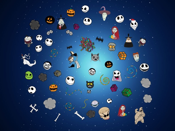 Halloween Town Clip Art