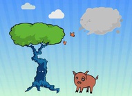 Pig In Forest