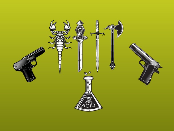 Deadly Weapons Vectors