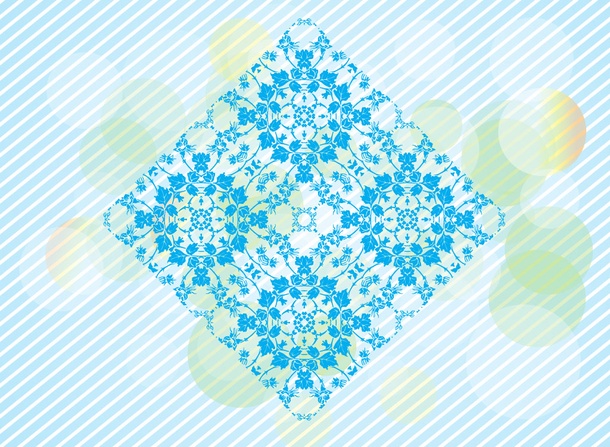 Floral Tile Offset