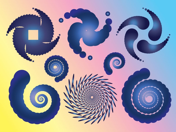 Spiral Design Vectors