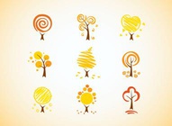 Stylized Tree Icons
