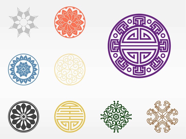 Colorful Round Icons