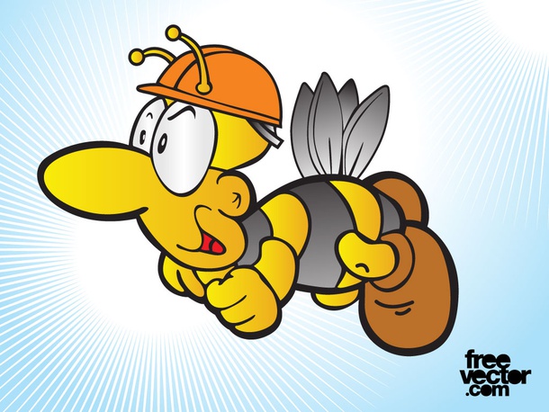 Bee Man Cartoon