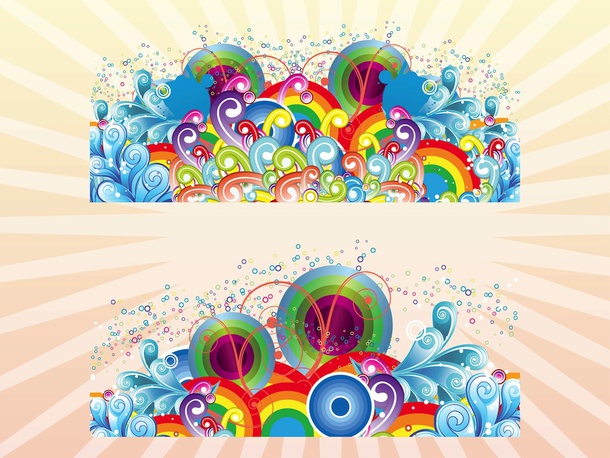 Colorful Vector Decorations