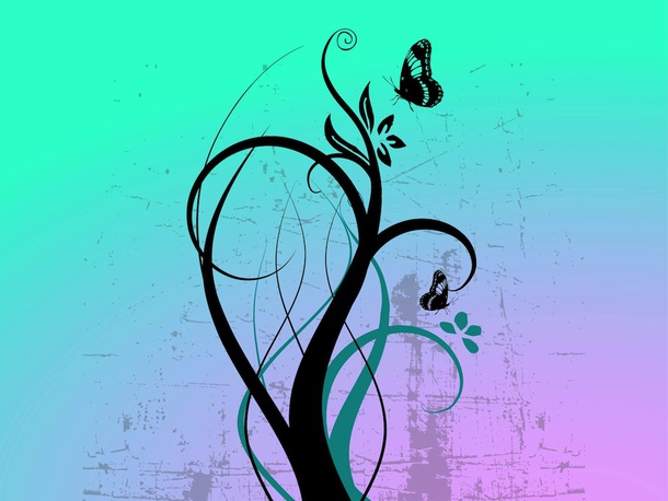 Spring Grunge Vector