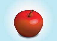 3d Apple Vector