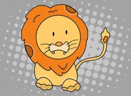 Cartoon Lion Vector