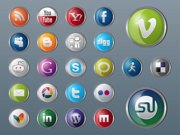 Social Website Icons