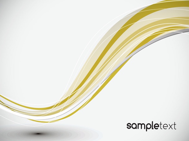 Gold Swirl Design