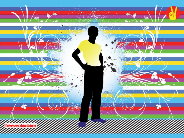 Man Silhouette Vector Download