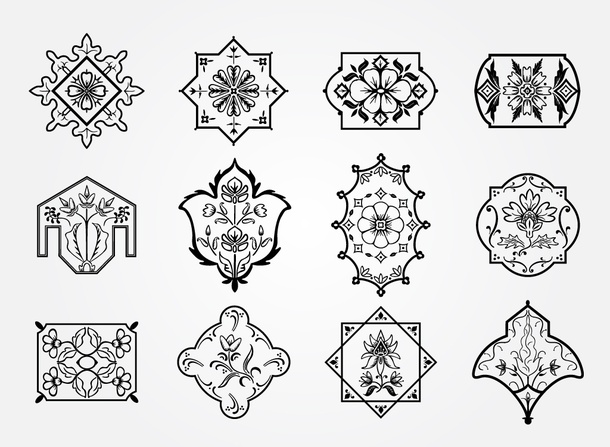 Floral Vector Motifs