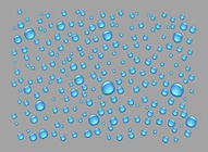 Water Drops Vector
