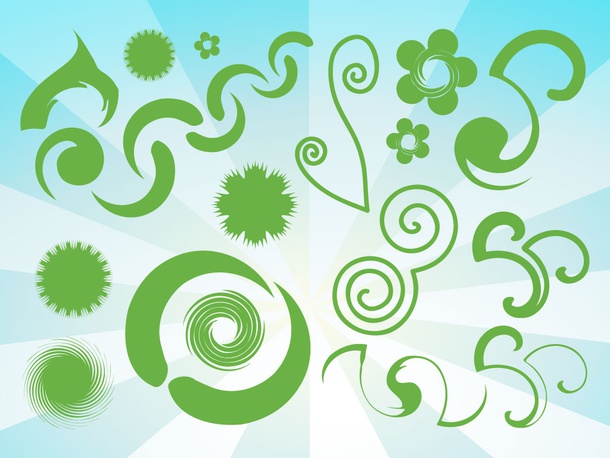 Green Clip Art Bundle