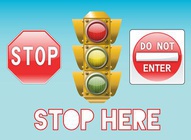 Stop Signs Vectors