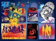 Music Party Vectors