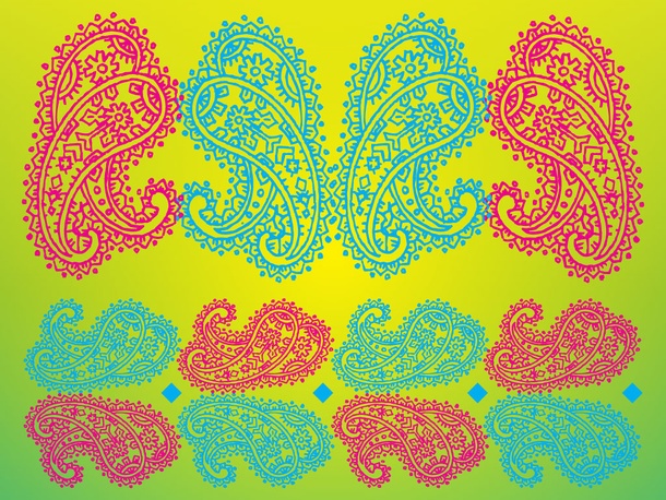 Paisley Design Elements