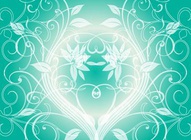 Nature Swirls Vector Background