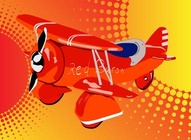 Cartoon Plane Vector