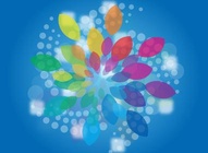 Flower Spiral Background