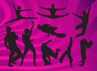 Dancer Variety Silhouettes