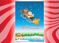 Santa Xmas Card