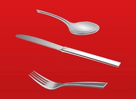 Realistic Cutlery