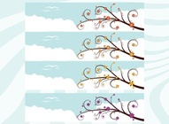 Cloudy Sky Banners