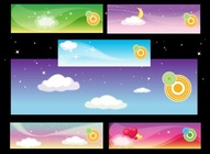 Dream Banner Backgrounds