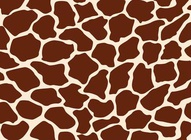 Giraffe Skin Vector