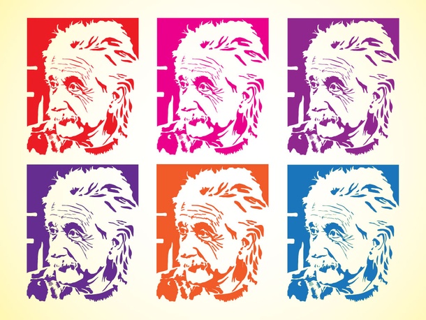 Einstein Pop Art