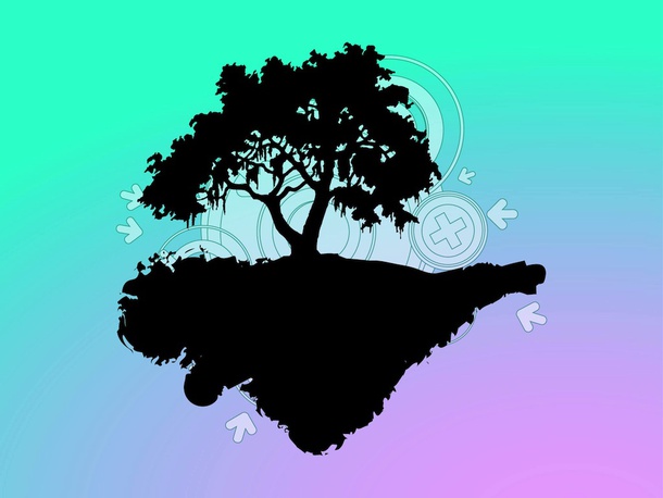 Silhouette Tree