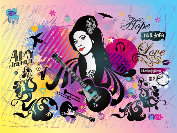 Amy Winehouse Collage