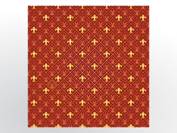 Fleur De Lys Tile Pattern