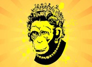Banksy Monkey