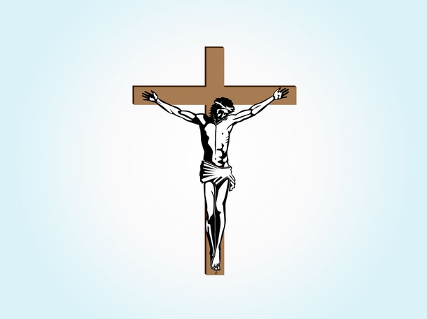 Christian Cross Vector