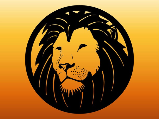 Lion Head Vector