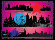 Grunge City Vector