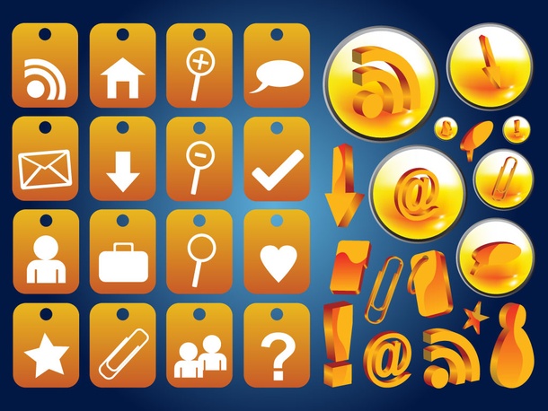 3D Icon Set