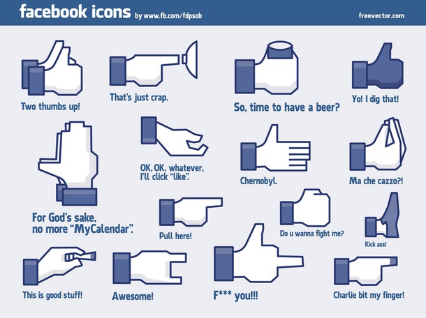 Original Facebook Vectors