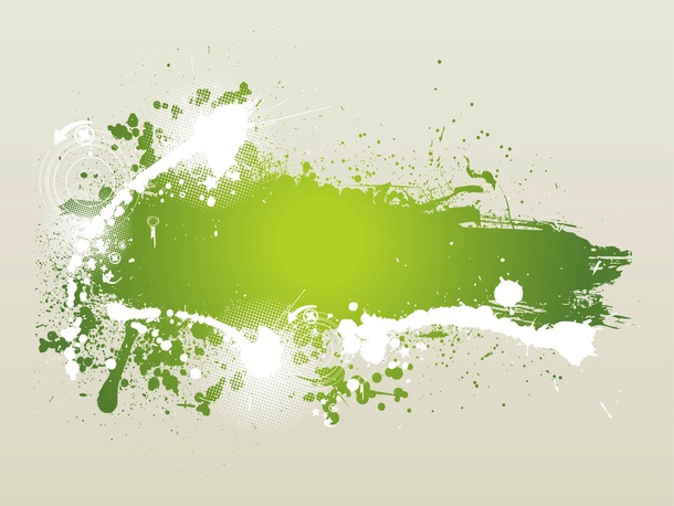 Splatter Art Vector