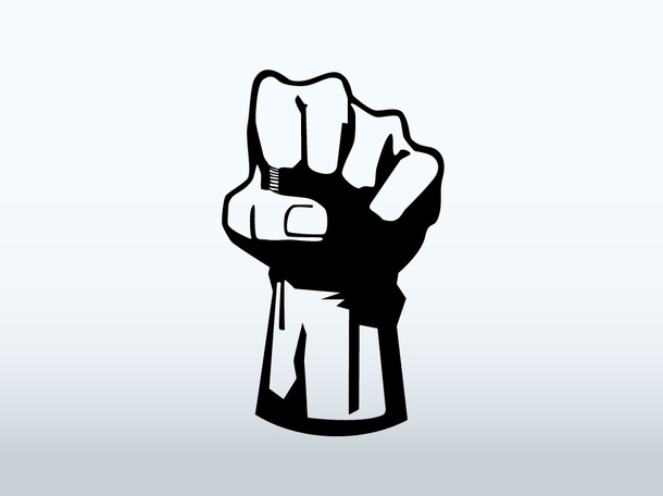 Vector Fist Icon