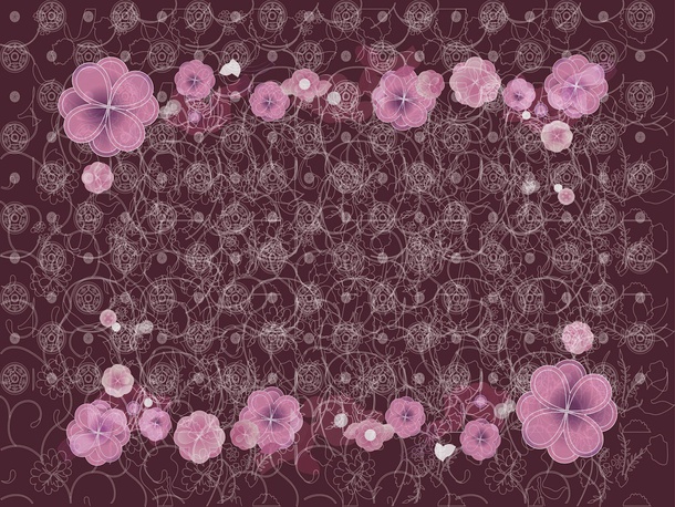 Floral Background Vector Art