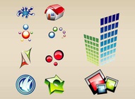 Colorful Glossy Icons