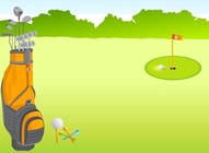 Golf Course Vector