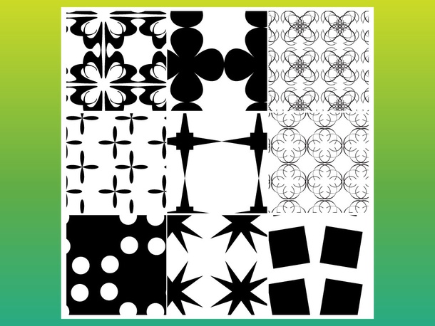 Black and White Pattern