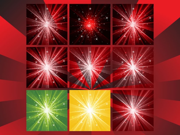 Bursting Stars Background Pack