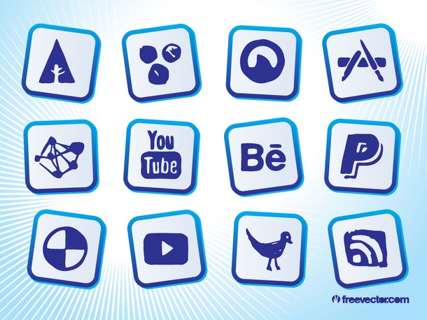 Social Media Site Logos