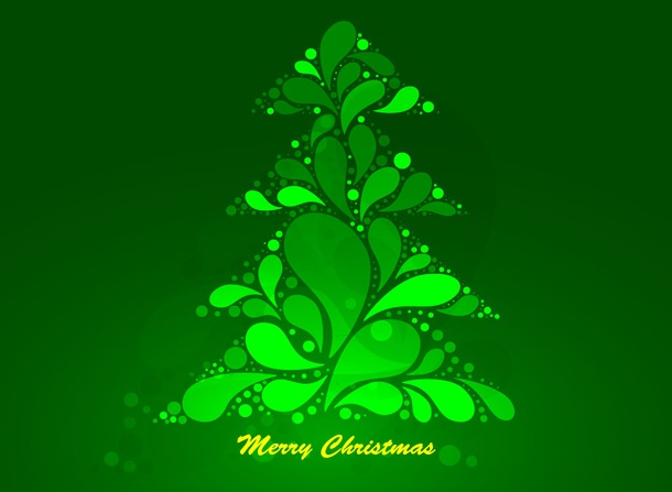 abstract christmas tree clip art free - photo #40