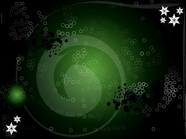 Green Swirl Vector